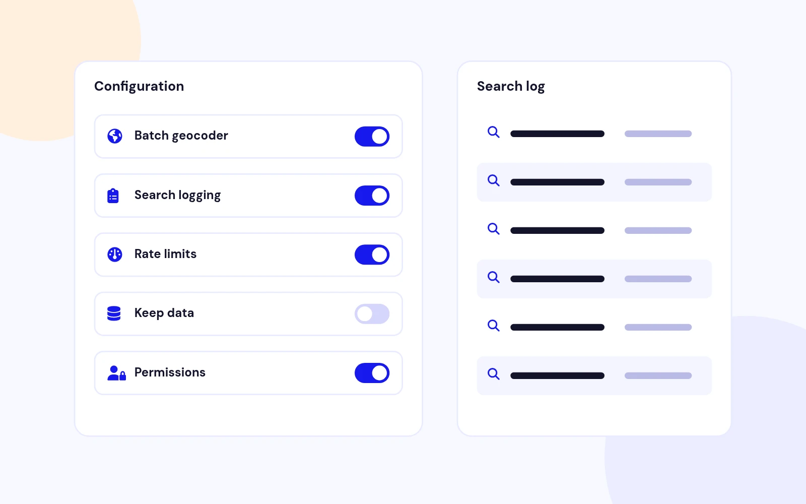 Settings and Search Insights